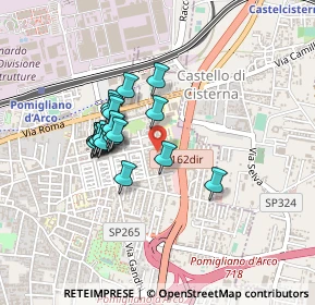 Mappa Via Giuseppe Mazzini, 80038 Pomigliano d'Arco NA, Italia (0.3635)
