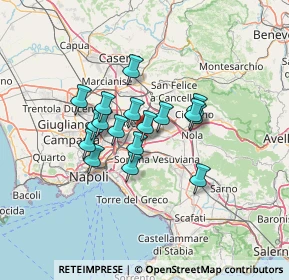 Mappa Via Giuseppe Mazzini, 80038 Pomigliano d'Arco NA, Italia (10.43176)