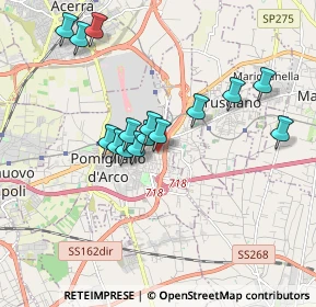 Mappa Via Giuseppe Mazzini, 80038 Pomigliano d'Arco NA, Italia (1.74333)