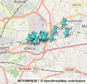 Mappa Via Giuseppe Mazzini, 80038 Pomigliano d'Arco NA, Italia (0.92067)