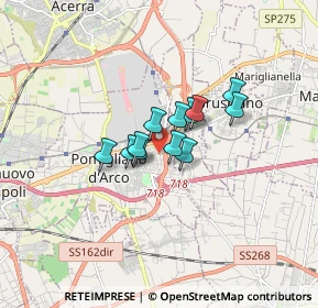 Mappa Via Giuseppe Mazzini, 80038 Pomigliano d'Arco NA, Italia (1.02333)