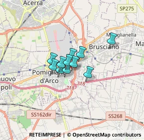 Mappa Via Giuseppe Mazzini, 80038 Pomigliano d'Arco NA, Italia (0.89545)