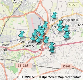 Mappa Via Giuseppe Mazzini, 80038 Pomigliano d'Arco NA, Italia (1.327)