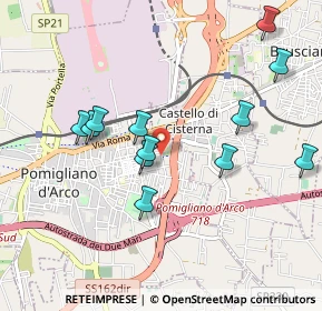 Mappa Via Giuseppe Mazzini, 80038 Pomigliano d'Arco NA, Italia (1.0275)