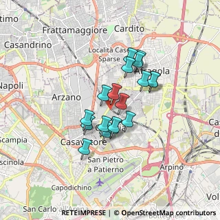 Mappa Via Pietro Ferrara, 80026 Casoria NA, Italia (1.37444)