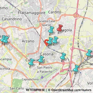 Mappa Via Pietro Ferrara, 80026 Casoria NA, Italia (2.48455)
