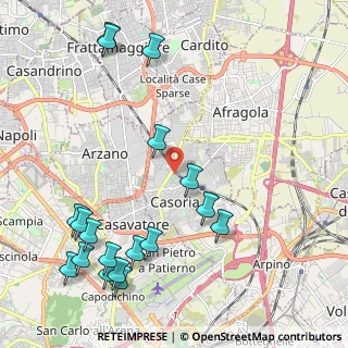Mappa Via Pietro Ferrara, 80026 Casoria NA, Italia (2.89444)