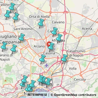 Mappa Via Pietro Ferrara, 80026 Casoria NA, Italia (6.5975)