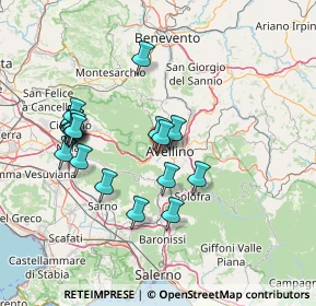 Mappa Via Nicola Santangelo, 83013 Mercogliano AV, Italia (15.314)