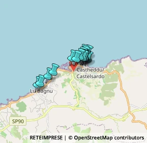 Mappa Localita' LU Ponti, 07031 Castelsardo SS, Italia (0.91353)