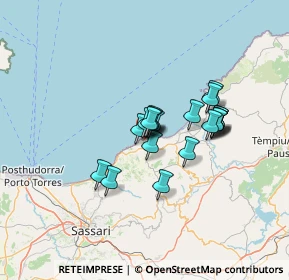 Mappa Localita' LU Ponti, 07031 Castelsardo SS, Italia (10.1115)