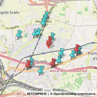 Mappa Viale degli Oleandri, 80013 Casalnuovo di Napoli NA, Italia (1.0745)