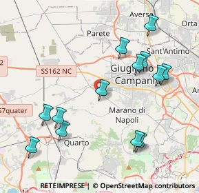 Mappa Via Calamandrei, 80012 Calvizzano NA, Italia (4.76)