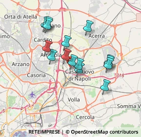 Mappa Traversa Via San Marco IX, 80013 Casalnuovo di Napoli NA, Italia (3.27333)