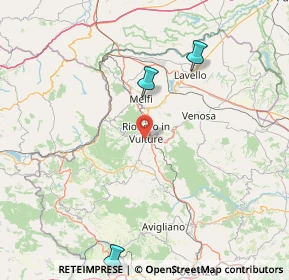 Mappa Via Strada Statale 93 km 82, 85028 Rionero In Vulture PZ, Italia (40.84533)