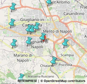 Mappa Via Giuseppe Romita, 80018 Mugnano di Napoli NA, Italia (2.46167)