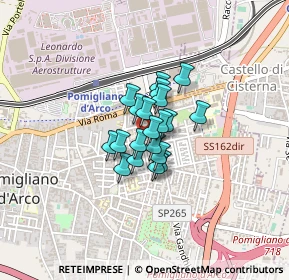 Mappa Via Guidoni, 80038 Pomigliano d'Arco NA, Italia (0.23)