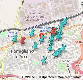 Mappa Via Savona, 80038 Pomigliano d'Arco NA, Italia (0.4265)