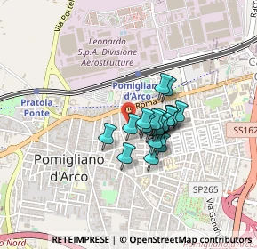 Mappa Via Savona, 80038 Pomigliano d'Arco NA, Italia (0.28)