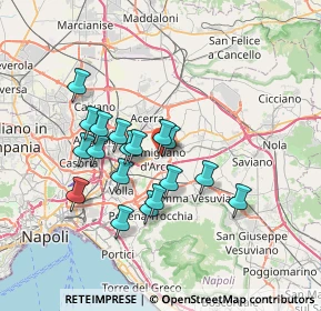 Mappa Via Savona, 80038 Pomigliano d'Arco NA, Italia (6.44222)