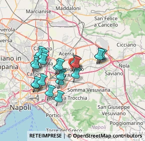 Mappa Via Savona, 80038 Pomigliano d'Arco NA, Italia (6.402)
