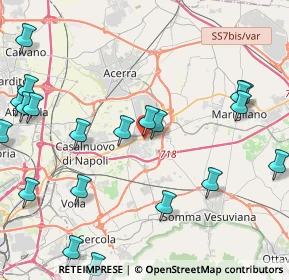 Mappa Via Savona, 80038 Pomigliano d'Arco NA, Italia (5.881)