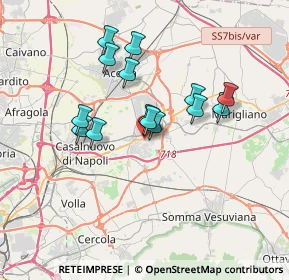 Mappa Via Savona, 80038 Pomigliano d'Arco NA, Italia (3.13714)