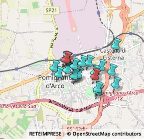 Mappa Via Savona, 80038 Pomigliano d'Arco NA, Italia (0.622)