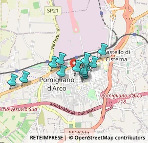 Mappa Via Savona, 80038 Pomigliano d'Arco NA, Italia (0.64667)