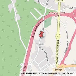 Mappa Via Traversa, 68, 83013 Mercogliano, Avellino (Campania)