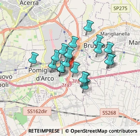 Mappa SS 162 Dir del Centro direzionale, 80038 Pomigliano d'Arco NA (1.3205)