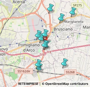 Mappa SS 162 Dir del Centro direzionale, 80038 Pomigliano d'Arco NA (1.79091)