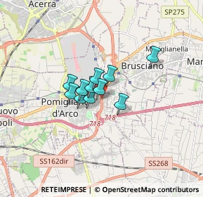 Mappa SS 162 Dir del Centro direzionale, 80038 Pomigliano d'Arco NA (0.96909)