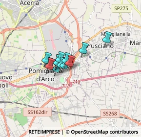 Mappa SS 162 Dir del Centro direzionale, 80038 Pomigliano d'Arco NA (1.01077)