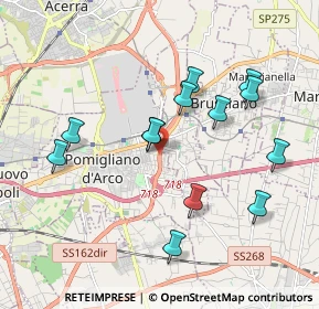 Mappa SS 162 Dir del Centro direzionale, 80038 Pomigliano d'Arco NA (2.00385)