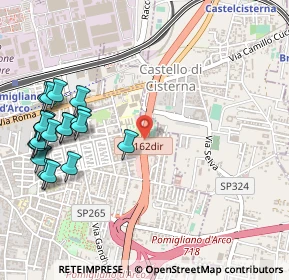 Mappa SS 162 Dir del Centro direzionale, 80038 Pomigliano d'Arco NA (0.6855)