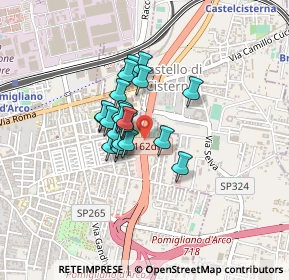 Mappa SS 162 Dir del Centro direzionale, 80038 Pomigliano d'Arco NA (0.288)