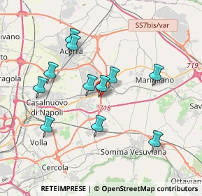 Mappa SS 162 Dir del Centro direzionale, 80038 Pomigliano d'Arco NA (3.71909)