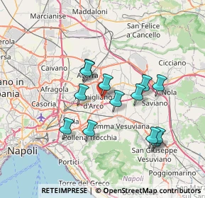 Mappa SS 162 Dir del Centro direzionale, 80038 Pomigliano d'Arco NA (6.77769)