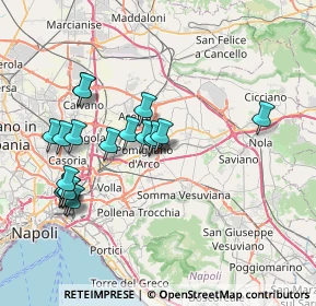 Mappa SS 162 Dir del Centro direzionale, 80038 Pomigliano d'Arco NA (8.032)