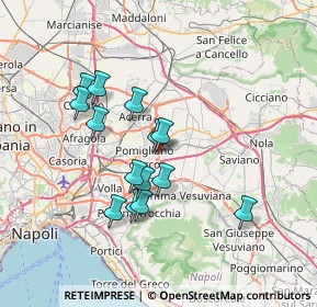 Mappa SS 162 Dir del Centro direzionale, 80038 Pomigliano d'Arco NA (6.60786)