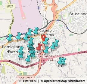 Mappa SS 162 Dir del Centro direzionale, 80038 Pomigliano d'Arco NA (0.965)