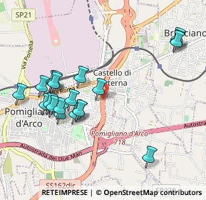 Mappa SS 162 Dir del Centro direzionale, 80038 Pomigliano d'Arco NA (1.122)