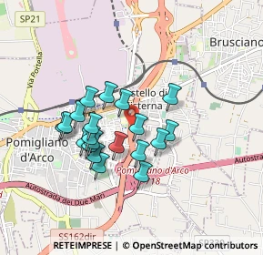 Mappa SS 162 Dir del Centro direzionale, 80038 Pomigliano d'Arco NA (0.7635)