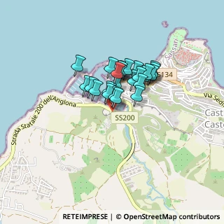 Mappa Via Porto, 07031 Castelsardo SS, Italia (0.292)