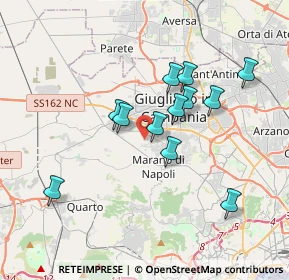 Mappa Viale Francesco Cilea, 80012 Calvizzano NA, Italia (3.34833)