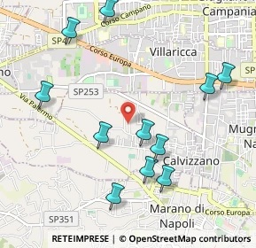 Mappa Viale Francesco Cilea, 80012 Calvizzano NA, Italia (1.20182)