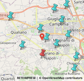 Mappa Viale Francesco Cilea, 80012 Calvizzano NA, Italia (2.55667)