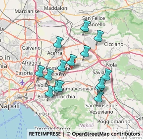 Mappa Via Caprarelle, 80031 Brusciano NA, Italia (6.90933)