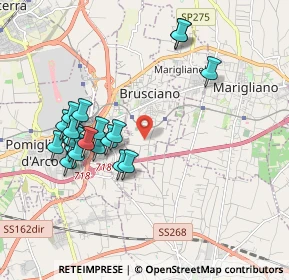 Mappa Via Caprarelle, 80031 Brusciano NA, Italia (2.052)